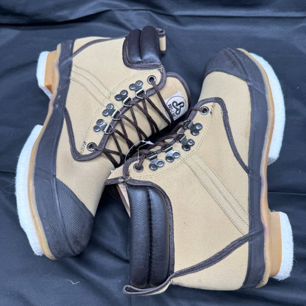 New no Tag Pro Line Men's W295D Nylon Wading Boots with Felt Outsole Size 10 - Picture 7 of 7